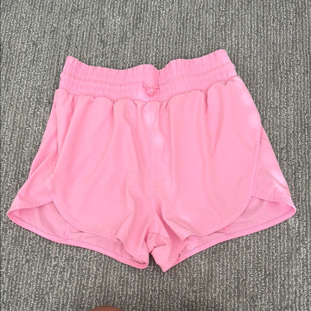 Pink Women's Athletic Shorts